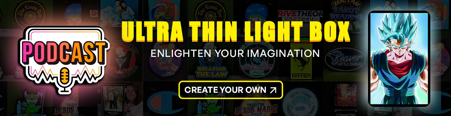 Ultra-Thin Lightbox Sign