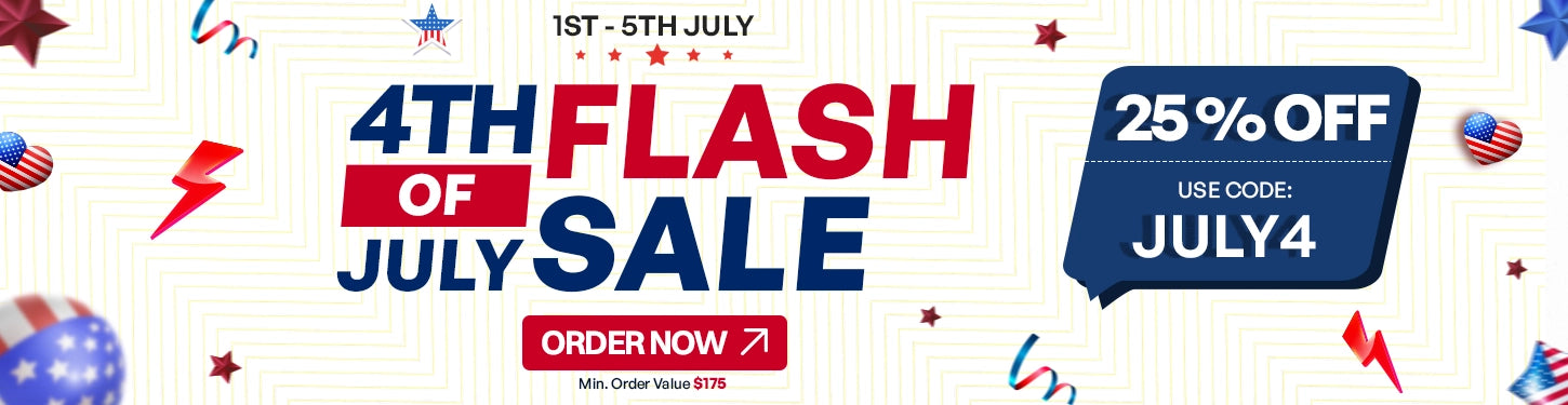 4th Of July Flash Sale is Live