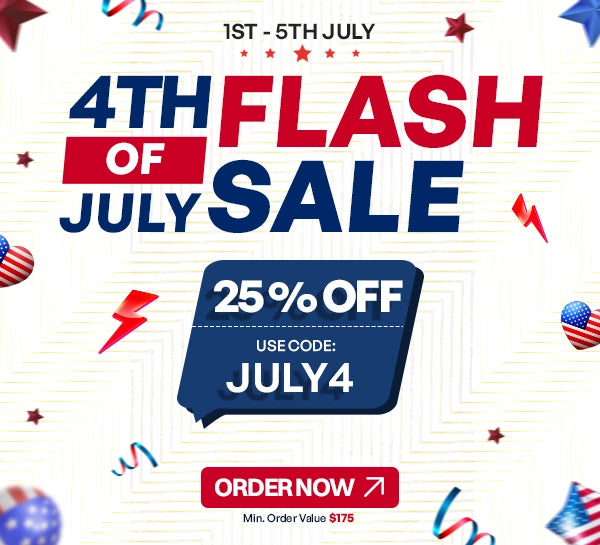 4th Of July Flash Sale is Live