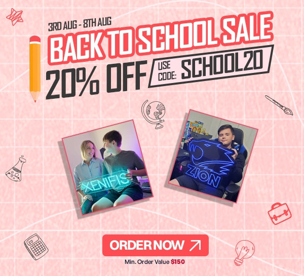 Back To School Sale is Live