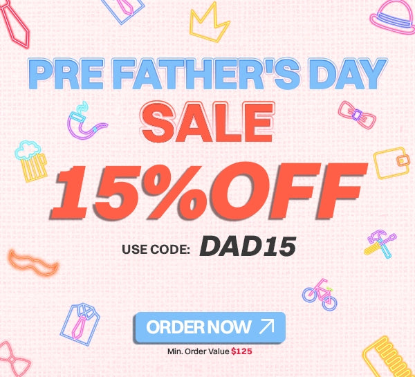 Pre-Father's Day Sale is Live