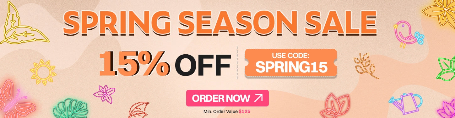 Spring Sale is Live