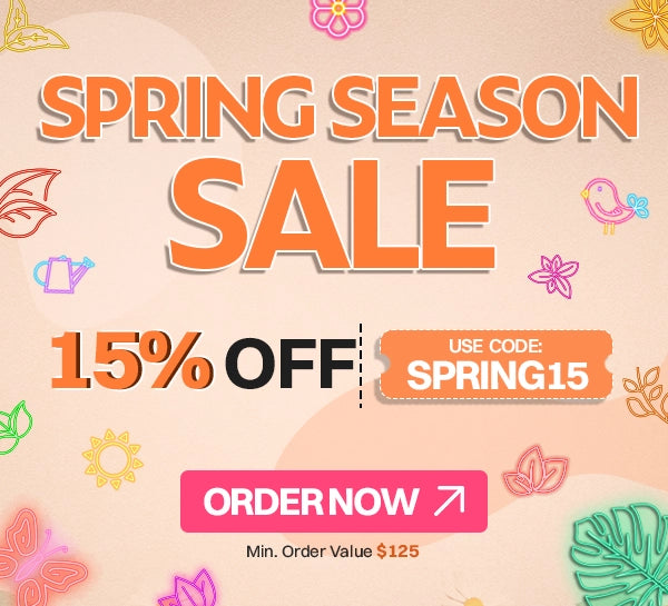 Spring Sale is Live