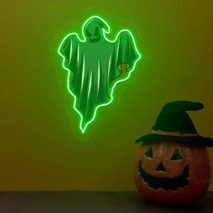 Phantom ghost Neon Artwork | Green
