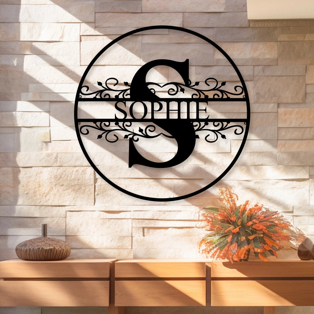 Multiple Design Templates: Personalized Monogram Signs!