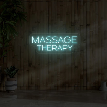 Therapy Massage Neon Sign | Iceblue