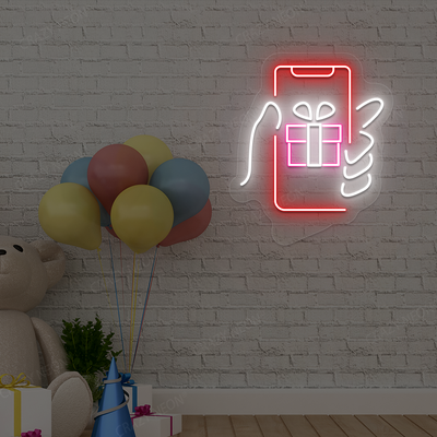Online Gift & Reward Neon Sign | Red