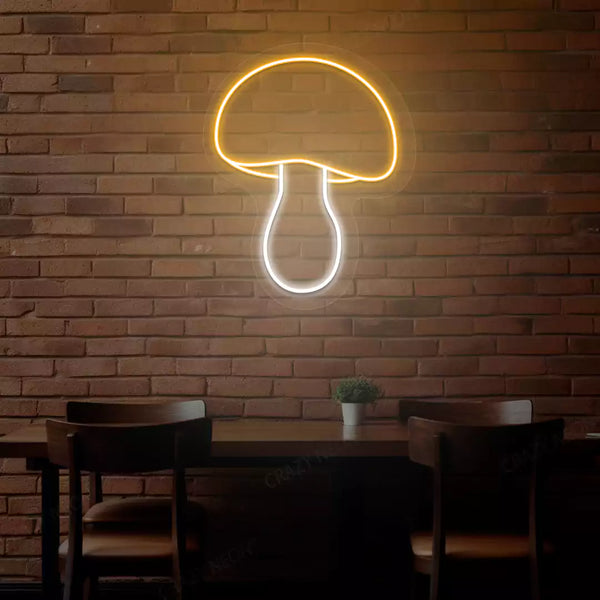 Harvest Mushroom Neon Sign
