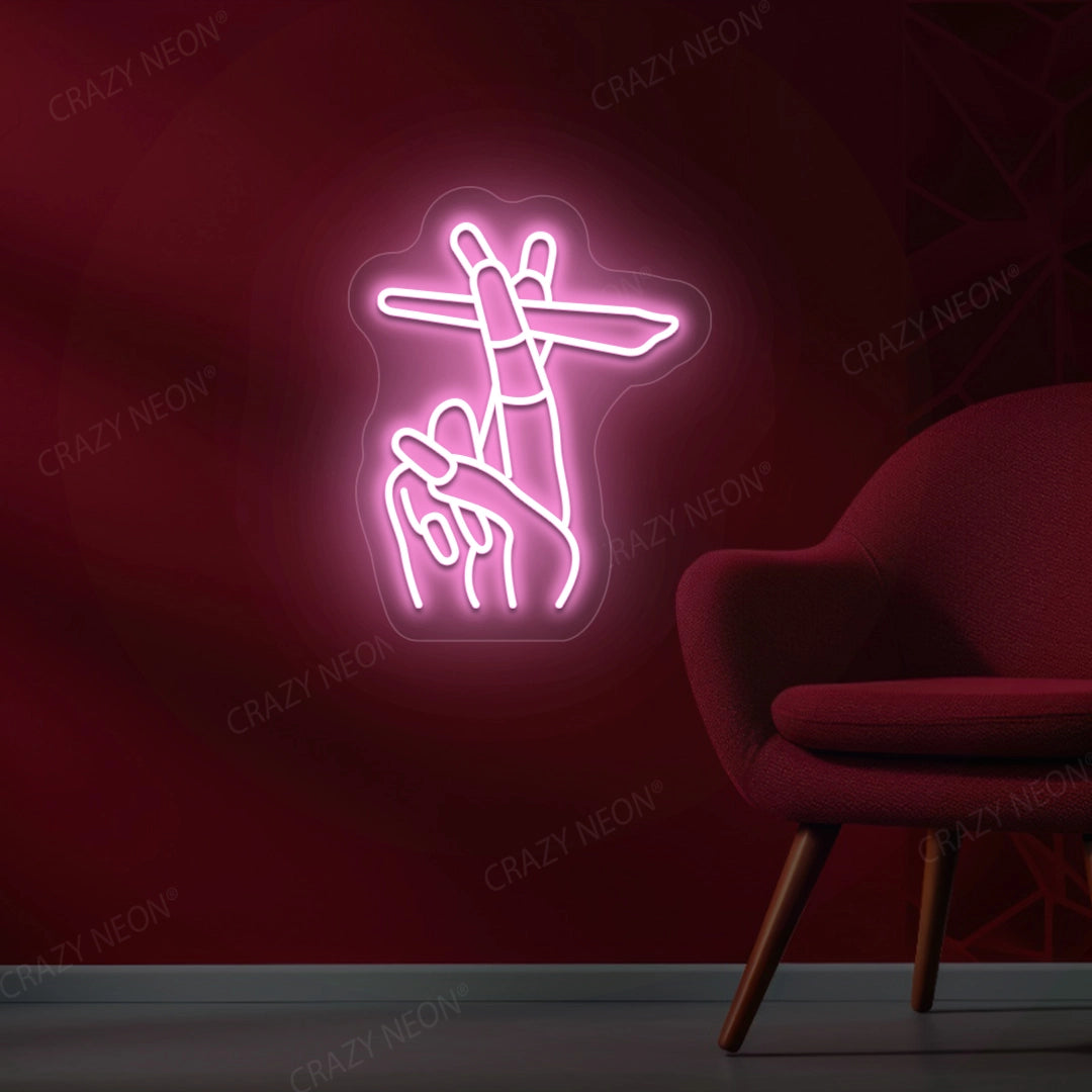 Nail Salon LED Signs | Pink