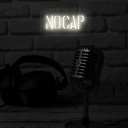 No Cap LED Neon Sign | warmwhite