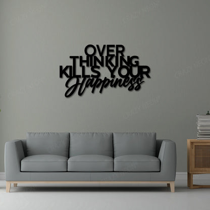 Metal Quote For Wall