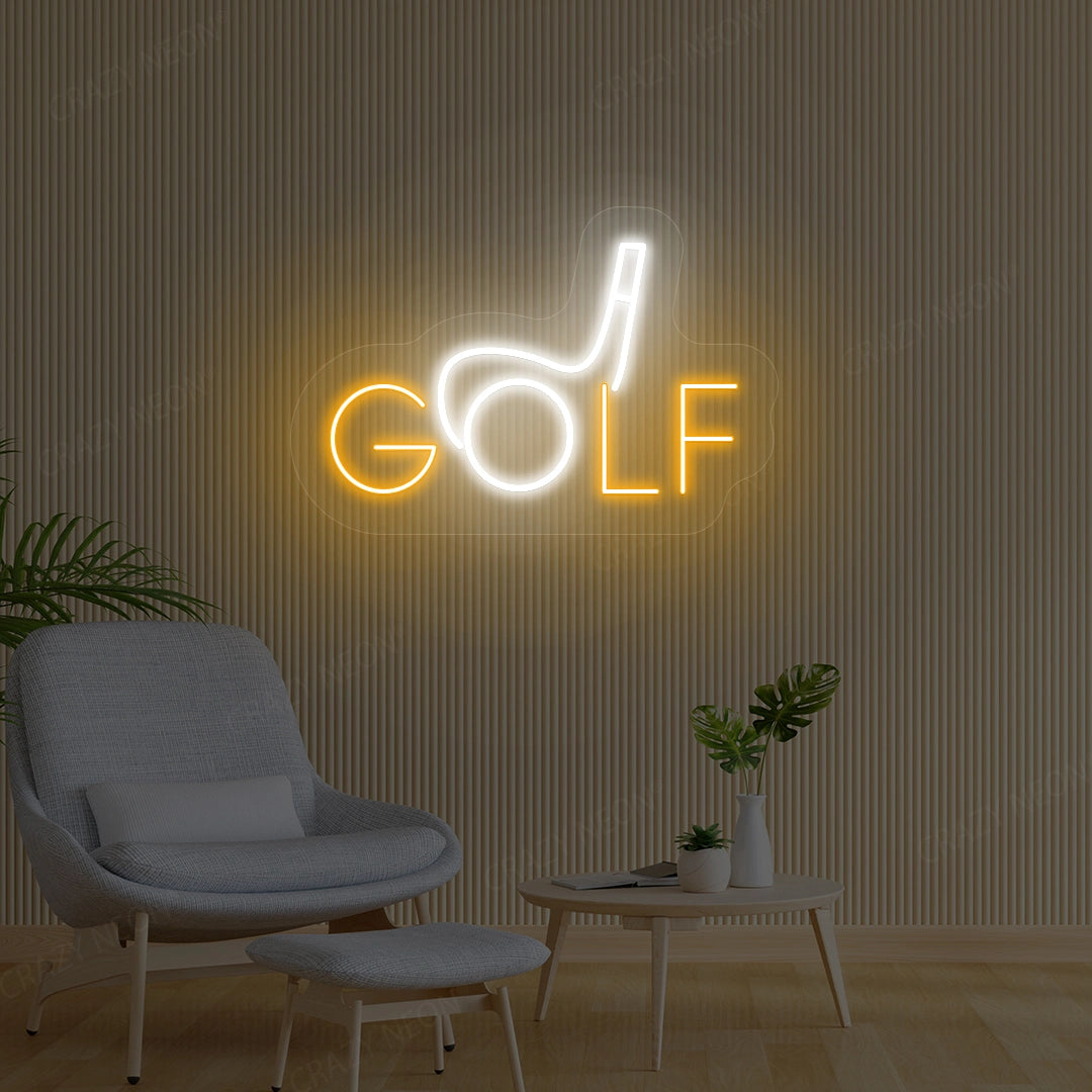 Golf Court Neon Sign