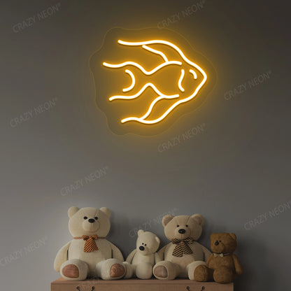 Fish Neon Sign | Orange