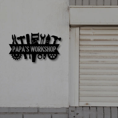 Custom Metal Garage Signs