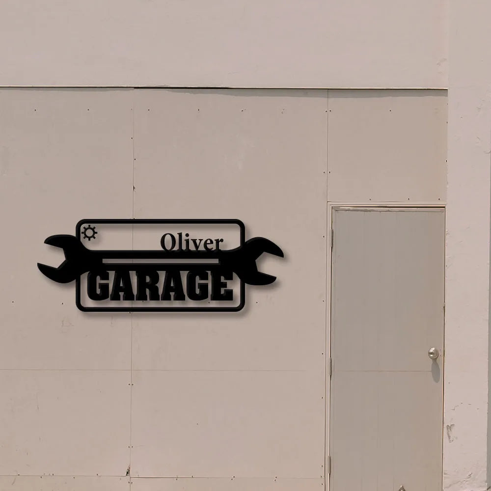 Custom Metal Signs Garage