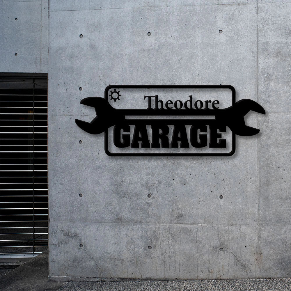 Custom Metal Signs Garage