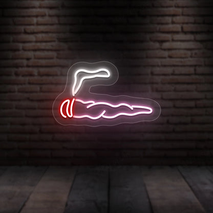 Cigar Neon Sign | Pink