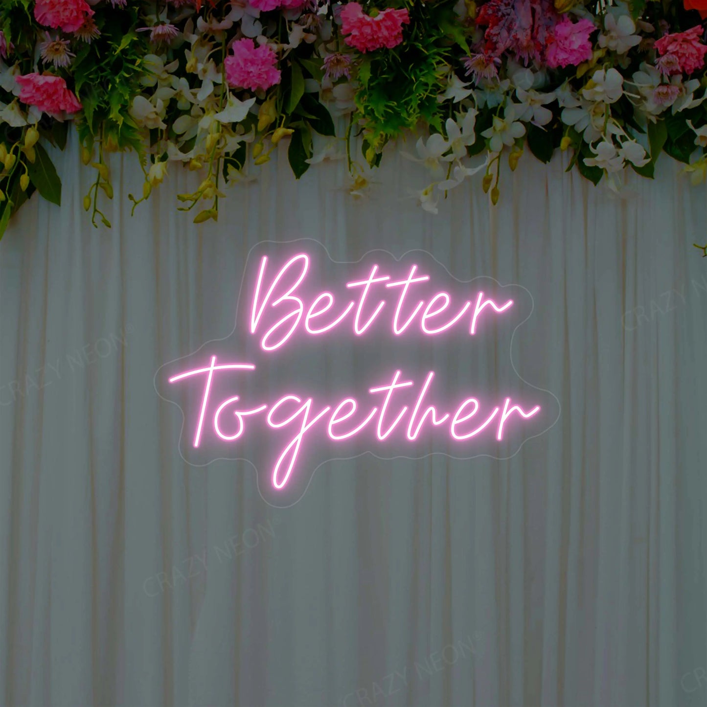 Better Together Neon Sign | Pink