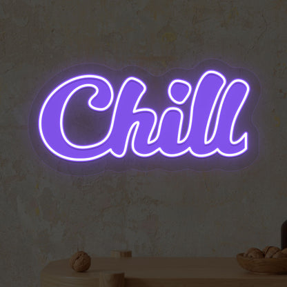 Chill Neon Artwork