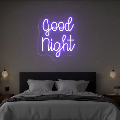 Good Night Neon Sign