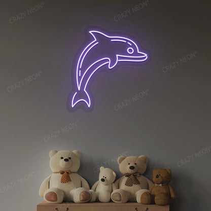 Dolphin Neon Sign