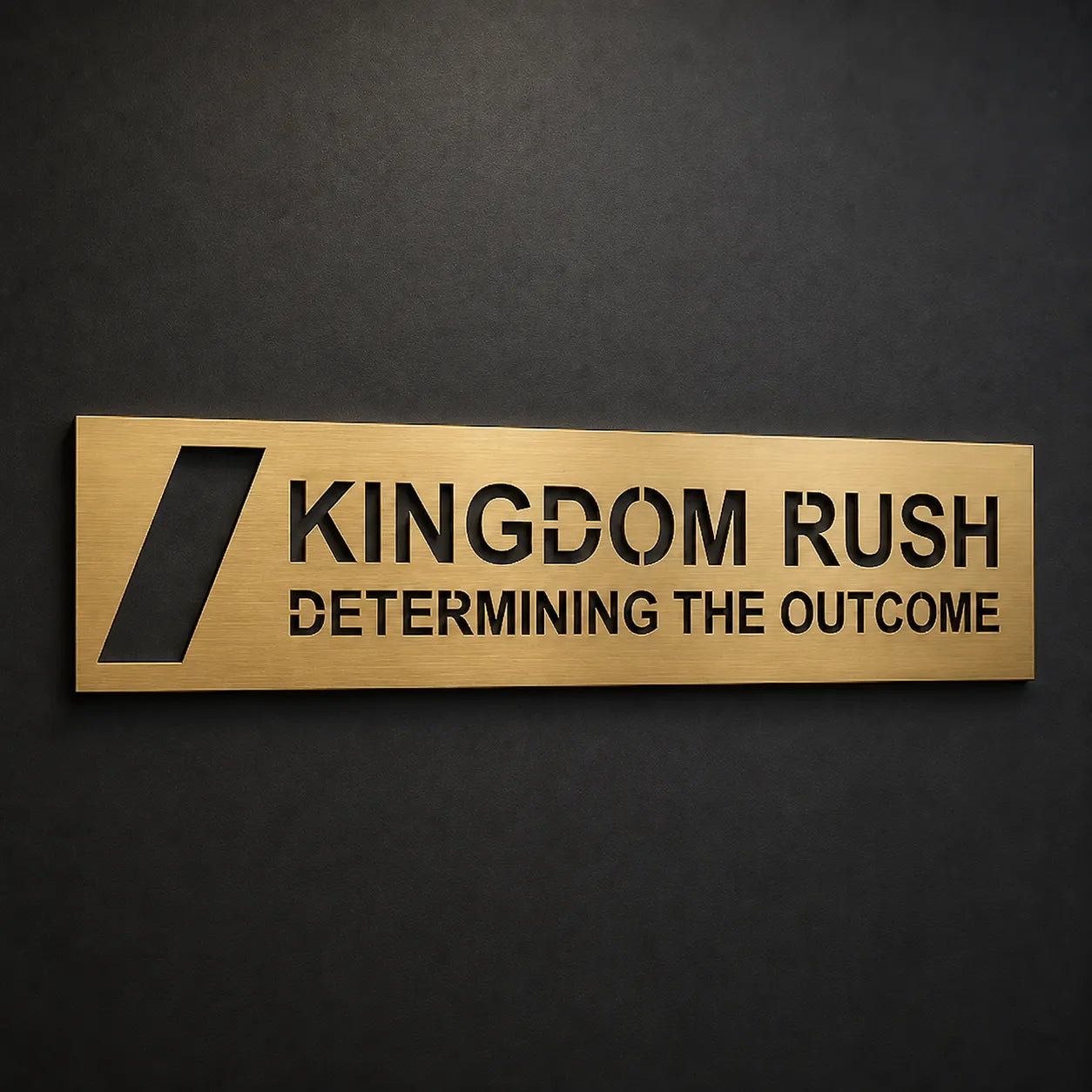 Custom Metal Logo Sign