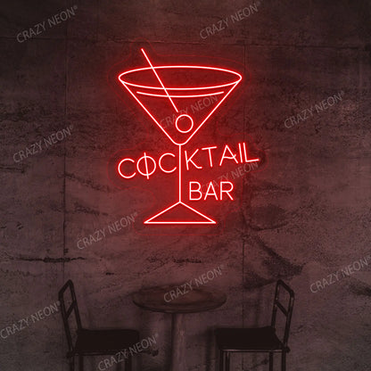 Cocktail Bar Neon Sign