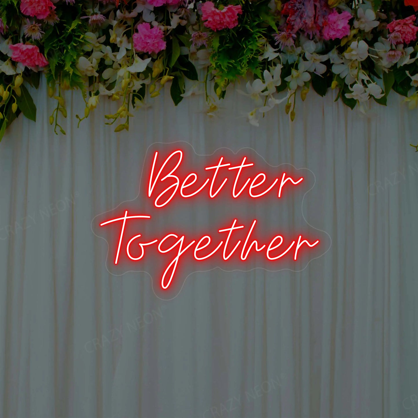 Better Together Neon Sign | Red