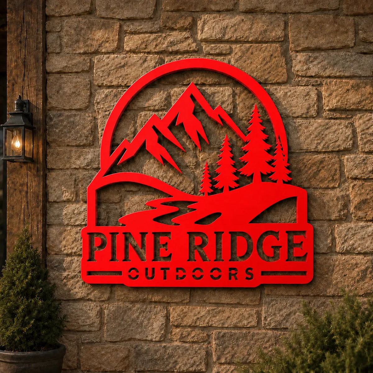 Custom Metal Logo Sign