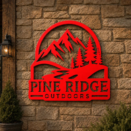 Custom Metal Logo Sign