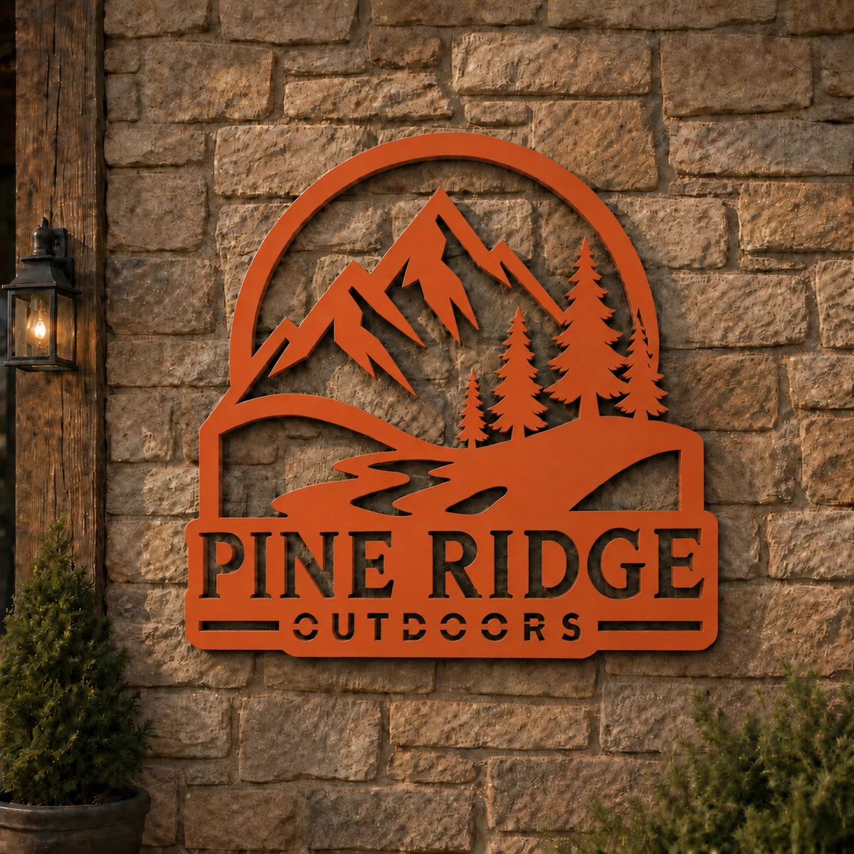 Custom Metal Logo Sign