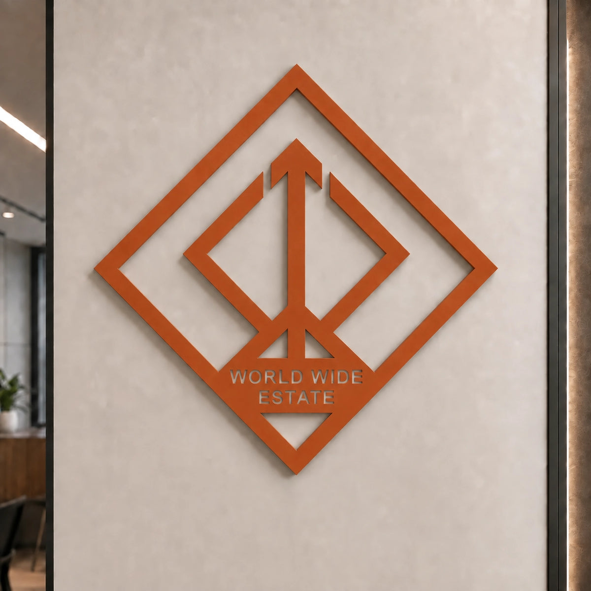 Custom Metal Logo Sign