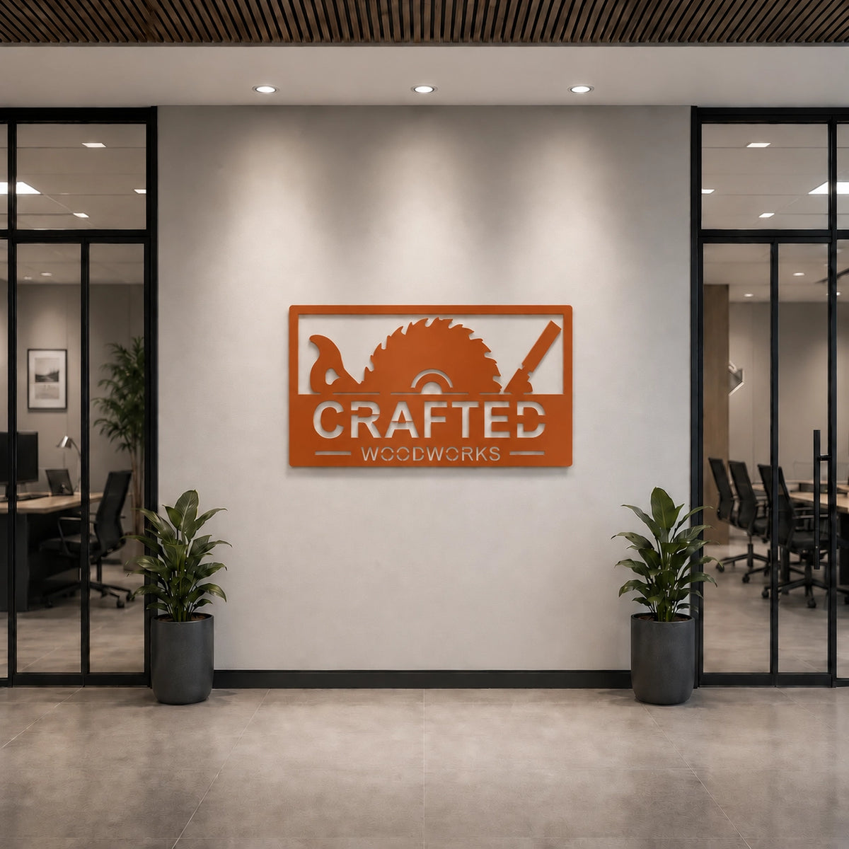 Custom Metal Logo Sign