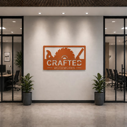 Custom Metal Logo Sign