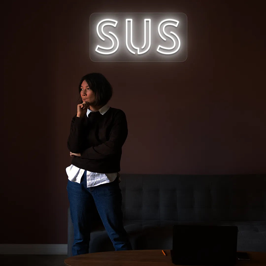 SUS LED Neon Sign | White