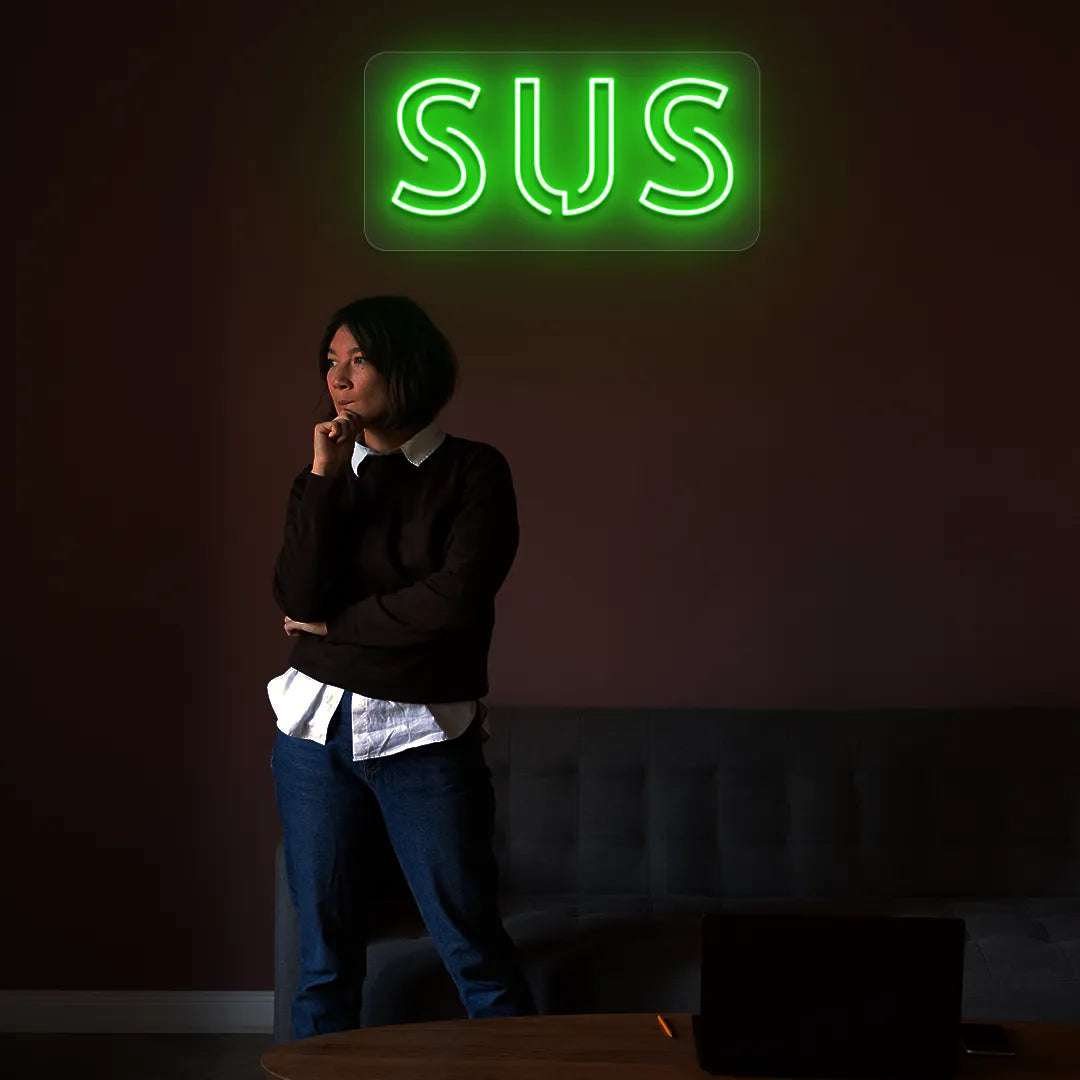 SUS LED Neon Sign | Green