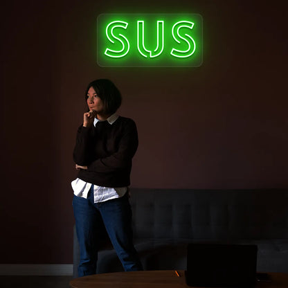 SUS LED Neon Sign | Green
