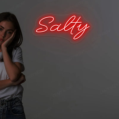 Salty LED Neon Sign| Red