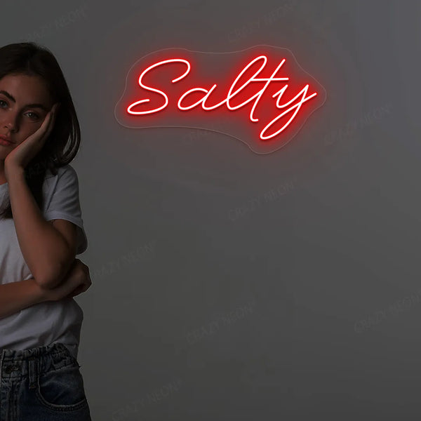 Salty LED Neon Sign