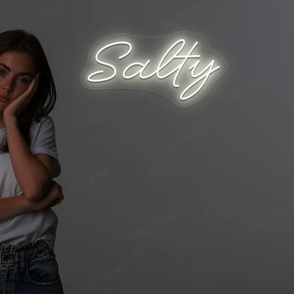 Salty LED Neon Sign | WarmWhite