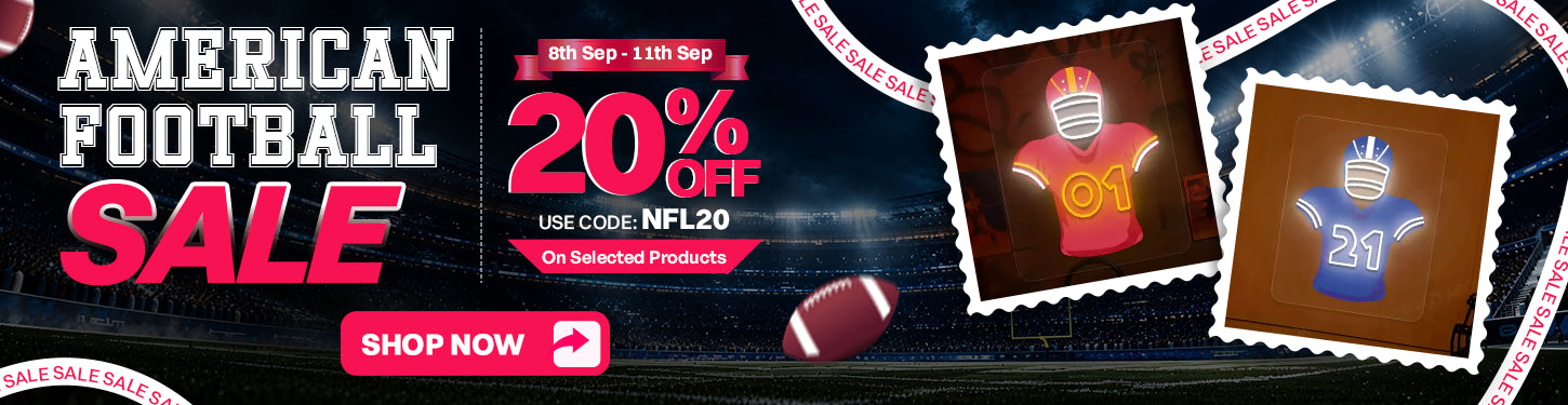 American Football Sale is Live