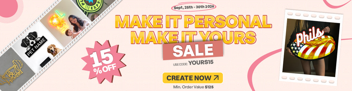 Make It Personal Make It Yours Sale is Live