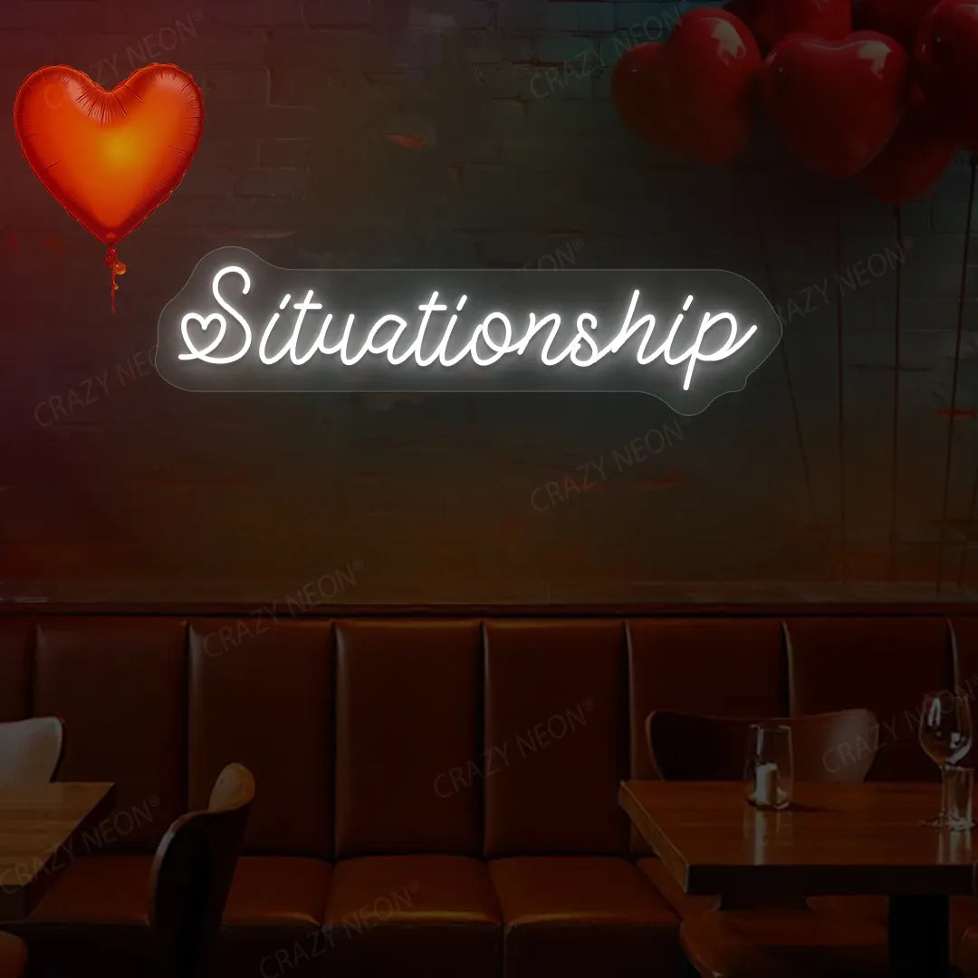 Situationship Neon Sign | Warmwhite