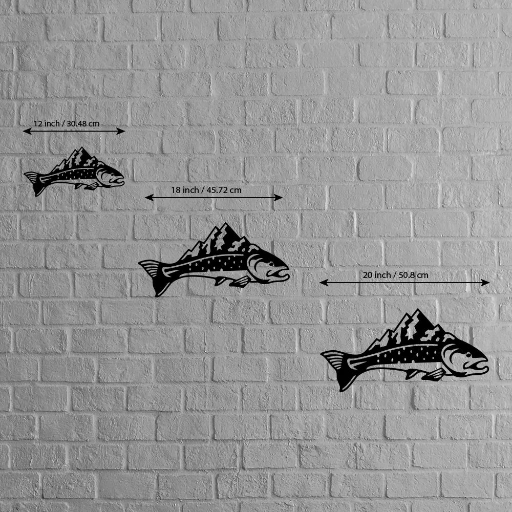 Fish Metal Wall Art