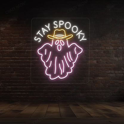 Stay Spooky Neon Sign