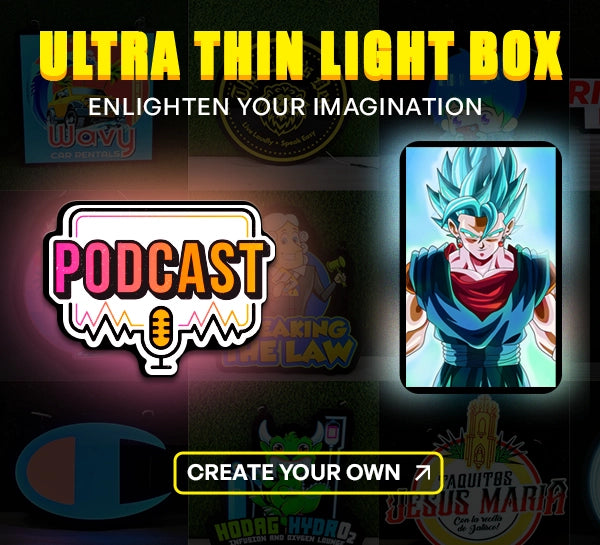 Ultra-Thin Lightbox Sign
