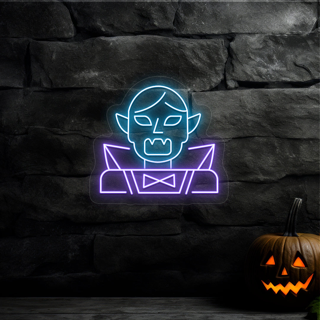 Vampire Neon Sign | Iceblue