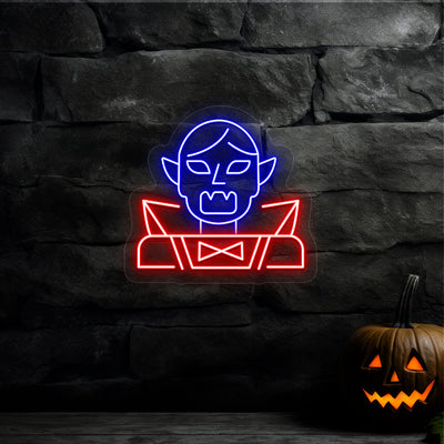 Vampire Neon Sign | Blue