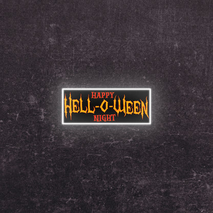 Hell-O-Ween Neon Artwork | CNUS019960