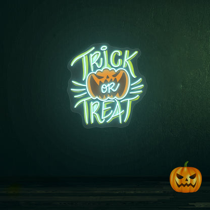 Trick Or Treat Neon Artwork | CNUS020120